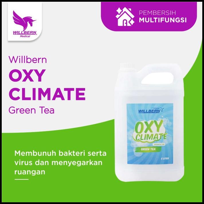 Cairan Fogging Disinfectant Willbern Oxy Climate Vol. 5 Liter