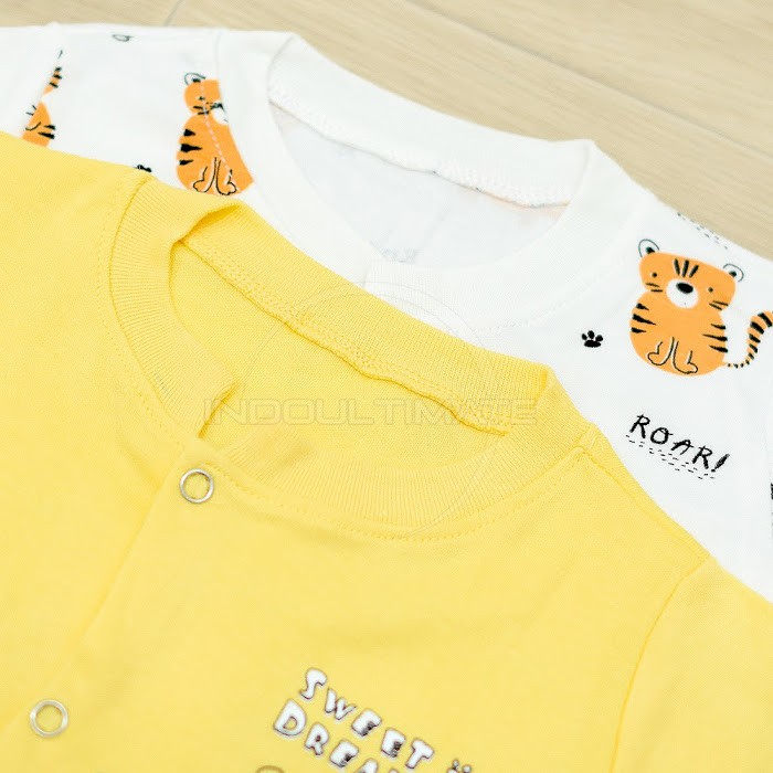 0-1th SNI BABY LEON Sleepsuit jumper piyama baju lengan panjang tidur Bayi GY-052 Laki-Laki Perempuan