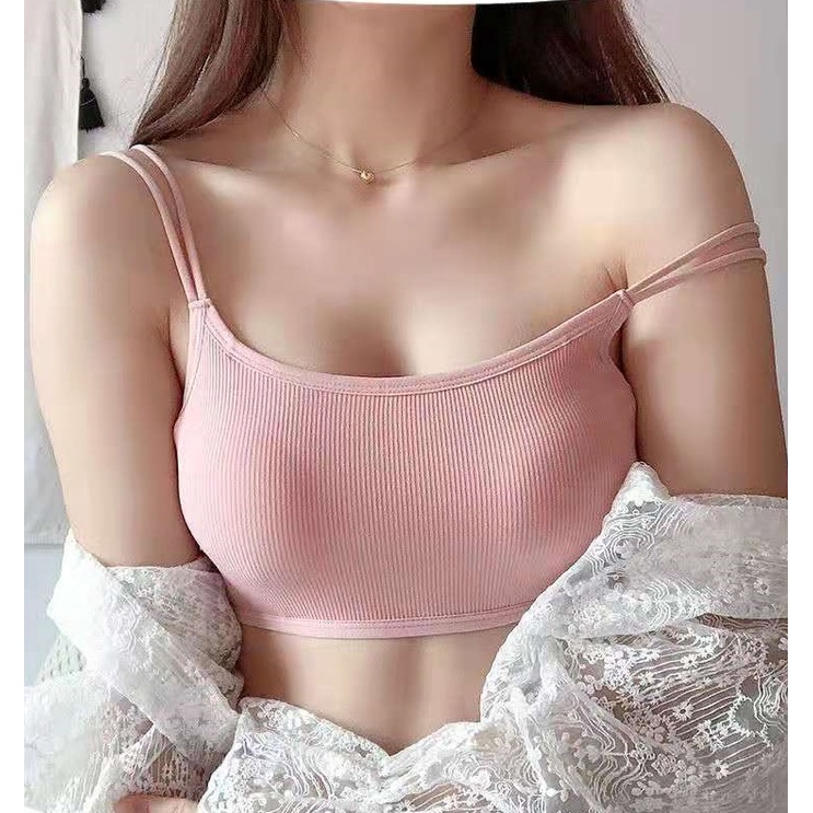 ELFYDO BRA550 Pakaian Dalam Wanita Bra Tanpa Kawat Sport Bra Gym Push Up Bra Wanita