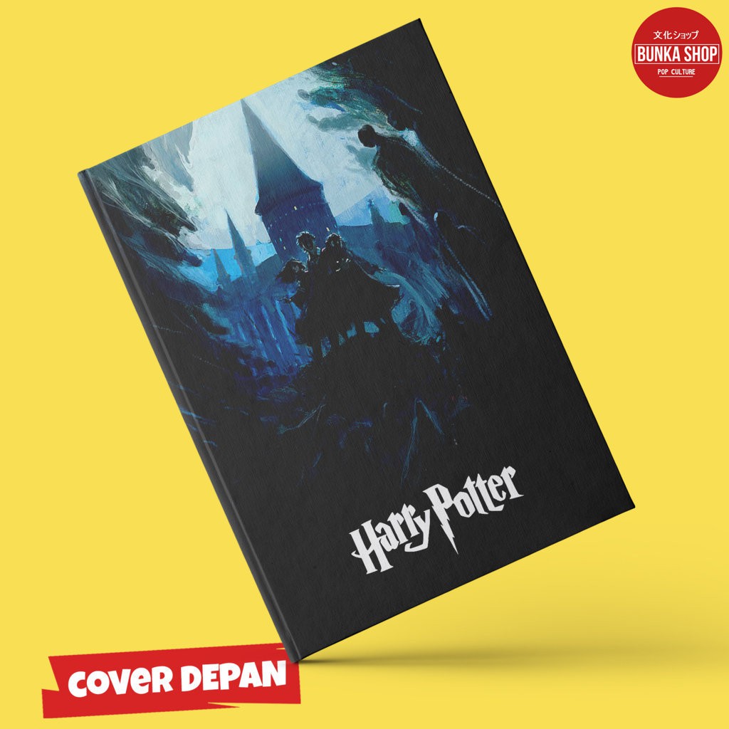 

Terlaris ✨ - Note Book Harry Potter Dementor Hardcover A5 Buku Tulis Catatan Note Agenda Planner Jurnal3.1.23
