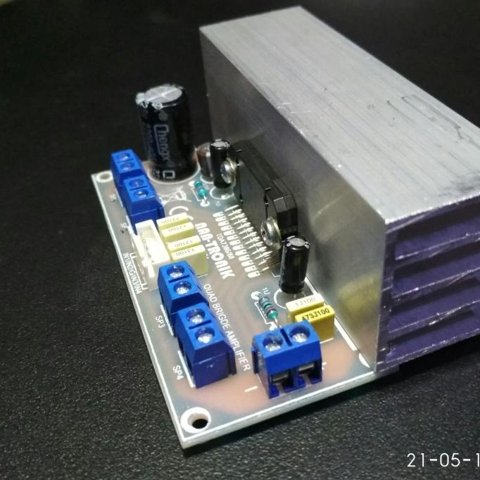 Silahkan Order] Quad Bridge Power Amplifier - Power Walet + pendingin