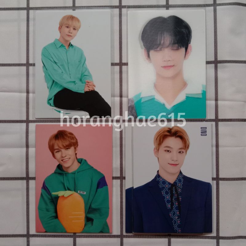 PC PHOTOCARD TC SEVENTEEN IDEAL CUT CAFEE HAPPY ENDING CARROT JOSHUA THE8 MINGHAO VERNON SEUNGKWAN