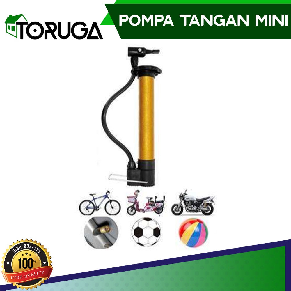 Pompa Angin Ban Sepeda Balon Kasur Bantal Renang Angin Mini Portable