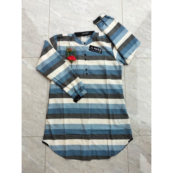 TUNIK HARA BAJU BAHAN KATUN OXFORD
