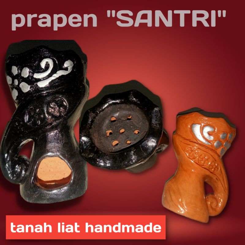 prapen santri tinggi 14 cm 2 arang