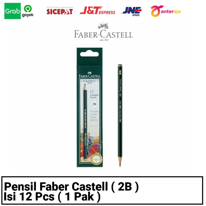 

Bergaransi Pensil 2B / Pensil / Faber Castell 2B Murah
