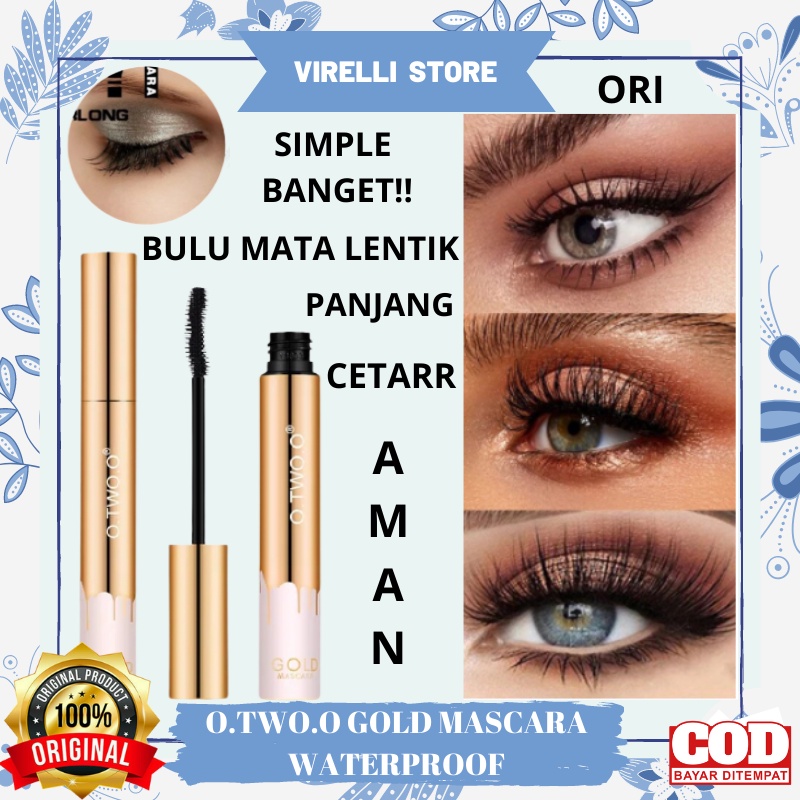 Virelli   - O.TWO.O/OTWOO GOLD OVERSIZE VOLUME MASCARA WATERPROOF