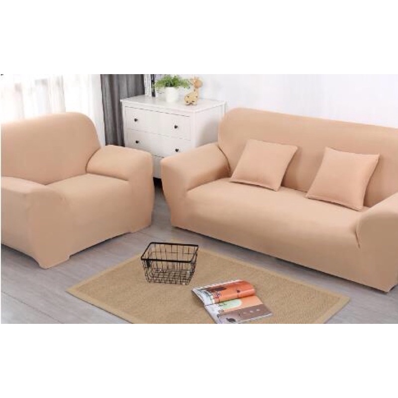 cover chairs POLOS SEATER sarung sofa polos pelindung kursi 1 seater/2 seater / 3 seater sarung
