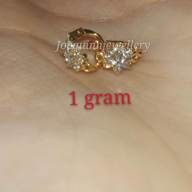 Kejutan Viral Anting jepit emas muda dewasa 1 gram
