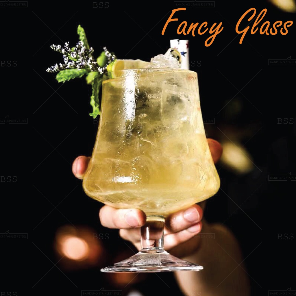 Gelas Brandy 450ml Kristal Bourbon Cocktail Mojito Jus Juice Libbey Snifter Kaca Kaki Glass Cognac