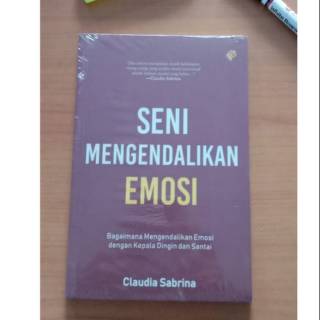 Jual BUKU SENI MENGENDALIKAN EMOSI | Shopee Indonesia