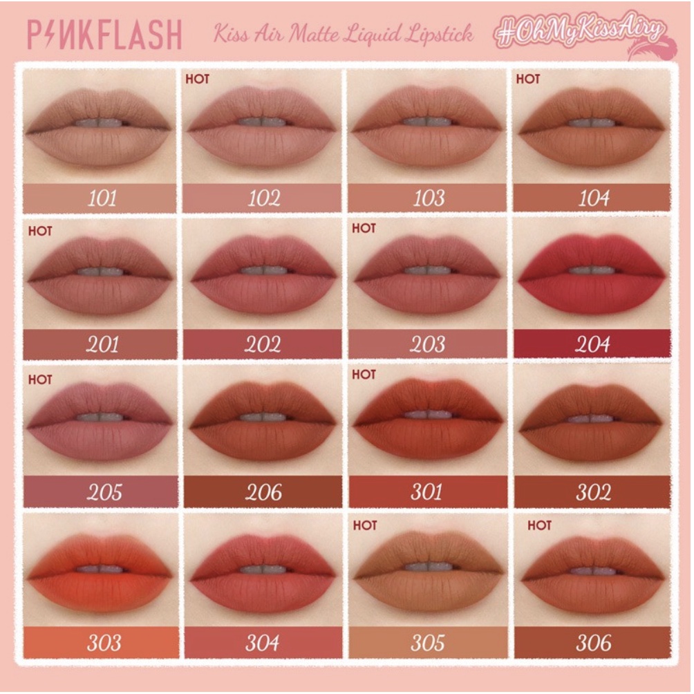 ❤ MEMEY ❤ PINKFLASH Lip &amp; Cheek Duo Matte Tint | Pink Flash (✔BPOM) PF-M01