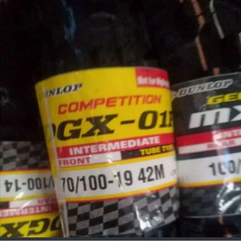 ban dunlop dgx 01 ring 19 ukuran 70/100-19 ban motor cross/trail