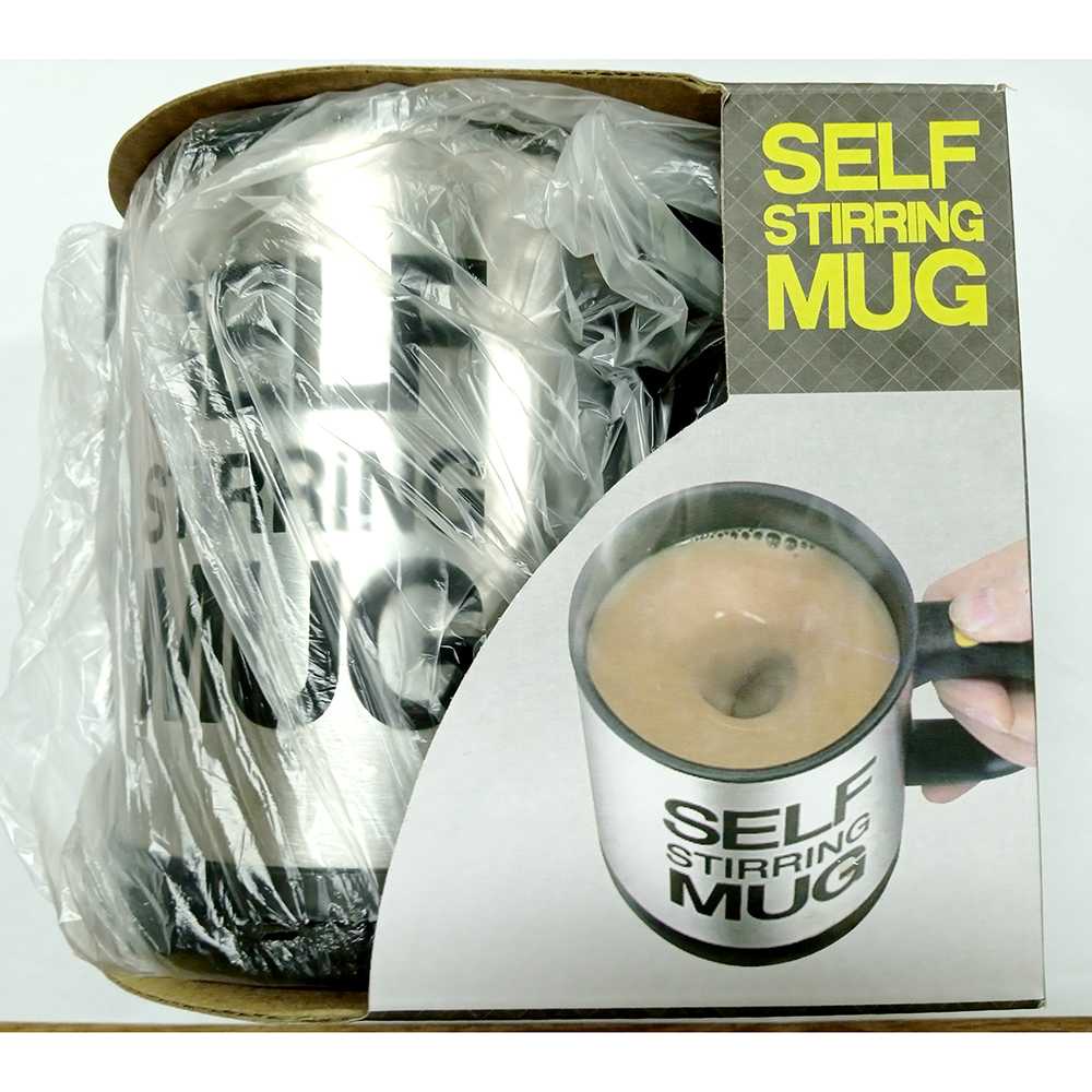 TECHOME Gelas Otomatis Automatic Self Stirring Coffee Cup - YD-001