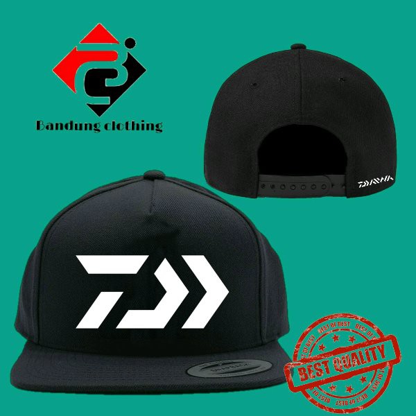 Topi snapback DAIWA mancing daiwa simple keren