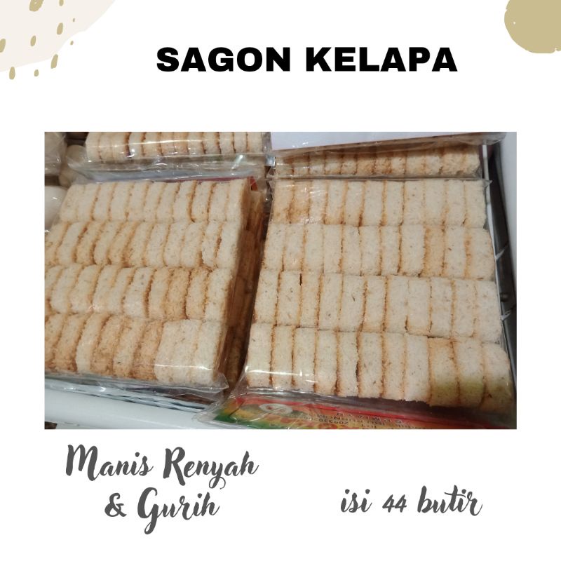 

SAGON KELAPA | KHAS BANYUMAS | HARGA TERJANGKAU | FREE GIFT MIN. BELANJA 50K (all item)