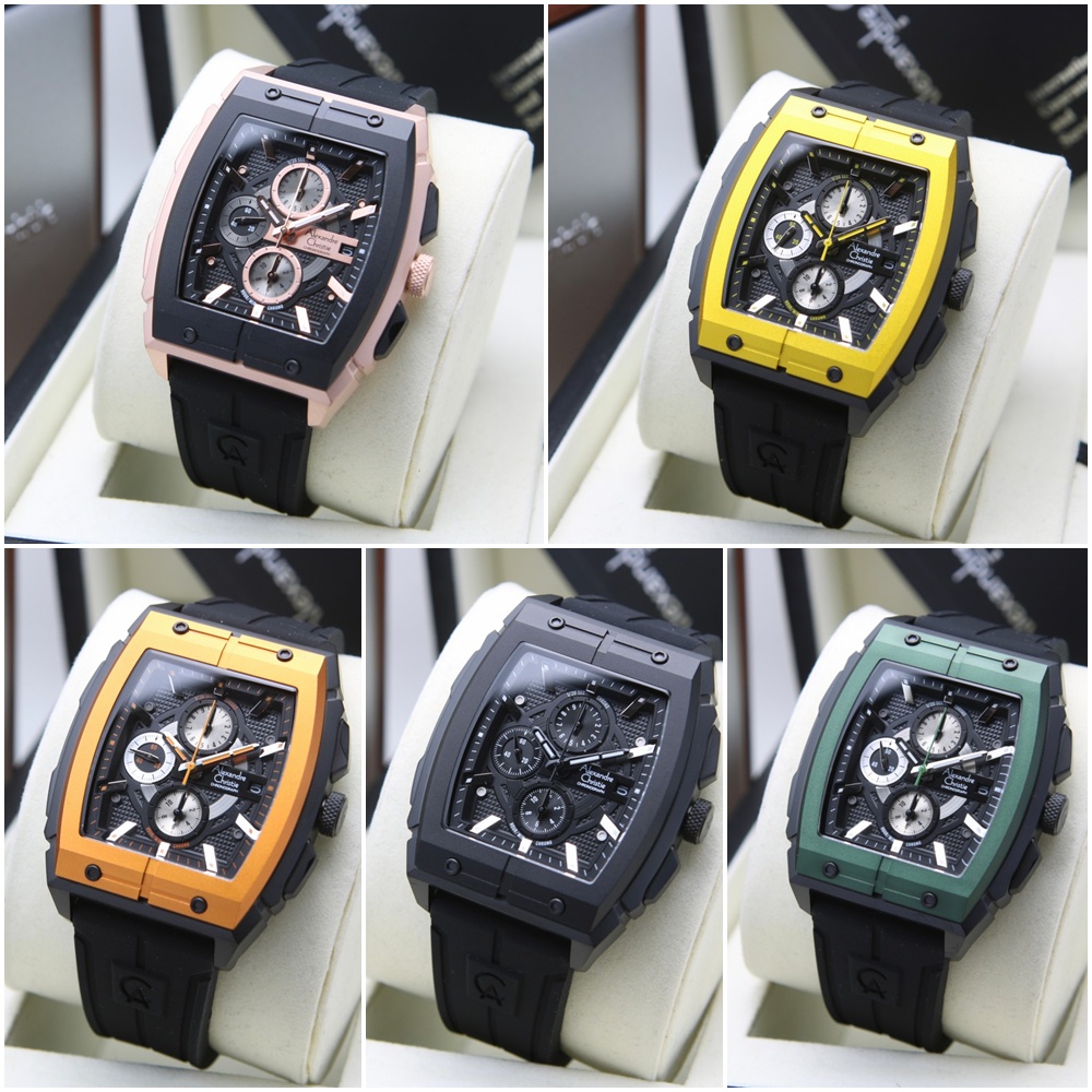 Jam Tangan Pria Alexandre Christie AC 6598 MC Original