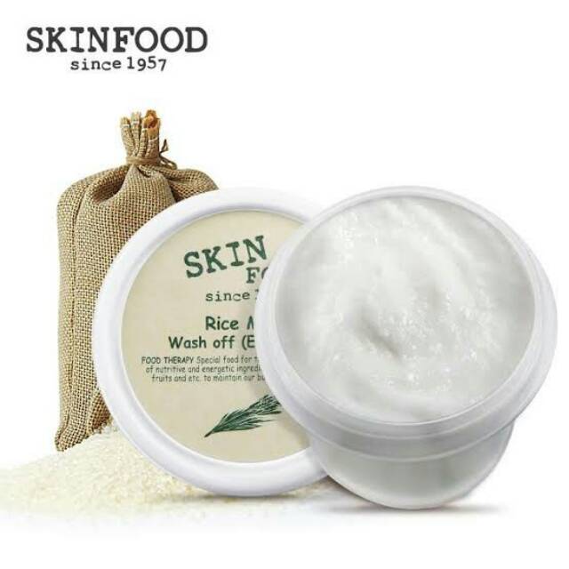 SKINFOOD RICE WASH OFF MASK