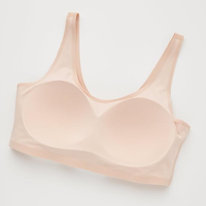 ORIGINAL UNIQLO - WOMEN BRA TANPA KAWAT SPORT BRA RILEKS NYAMAN
