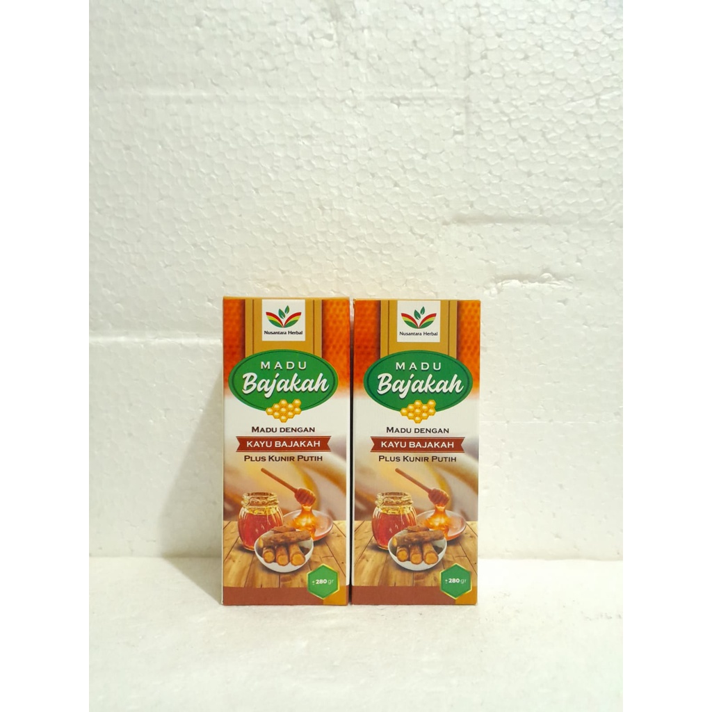 

MADU BAJAKAH PLUS KUNIR PUTIH HERBAL NUSANTARA 280 GRAM