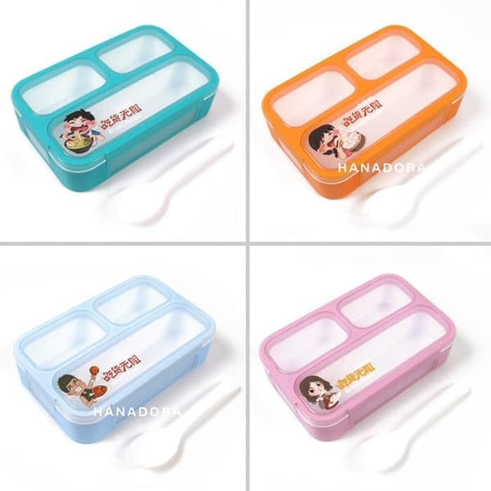 [ MINI YOOYEE ] Yooyee 606 mini 3 sekat anti tumpah GC