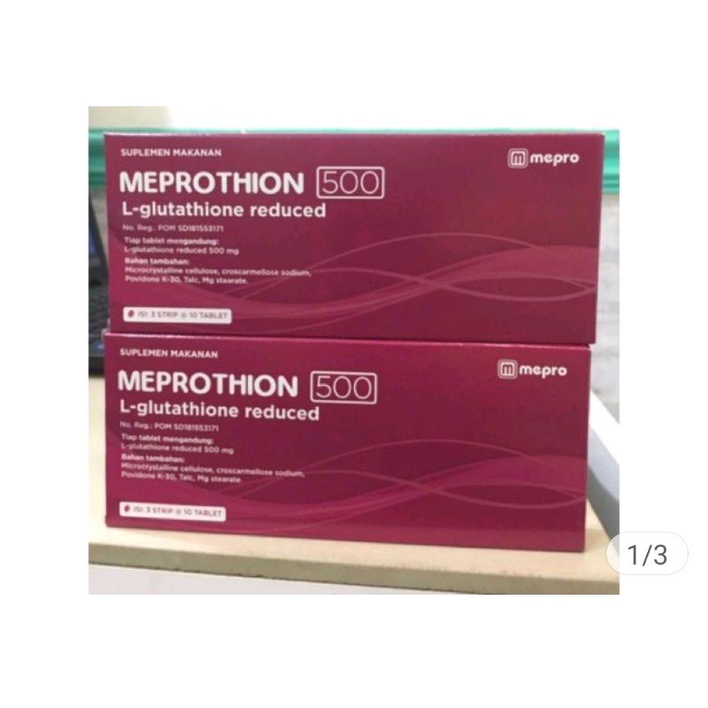 PROMO MEPROTHION 500 MG L-GLUTATION REDUCE