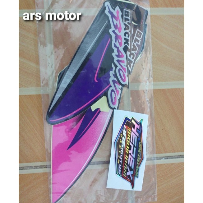 striping stiker suzuki rc bravo
