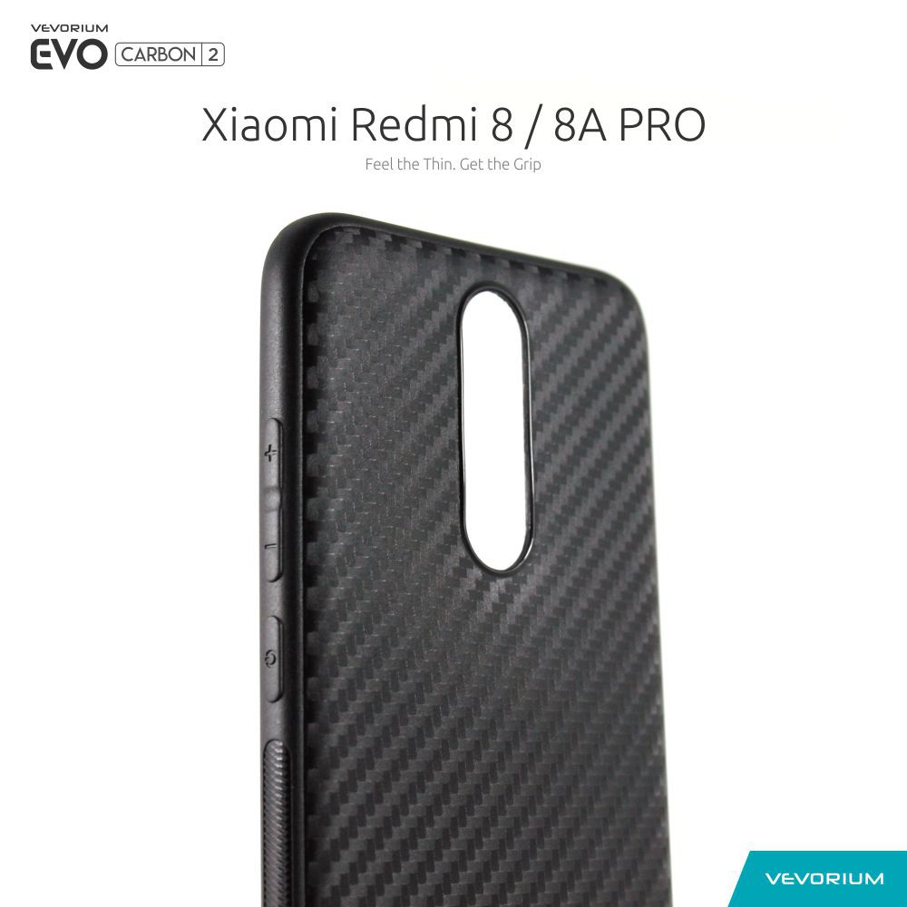 VEVORIUM EVO CARBON Xiaomi Redmi 8 8A PRO Redmi8 Soft Case Softcase