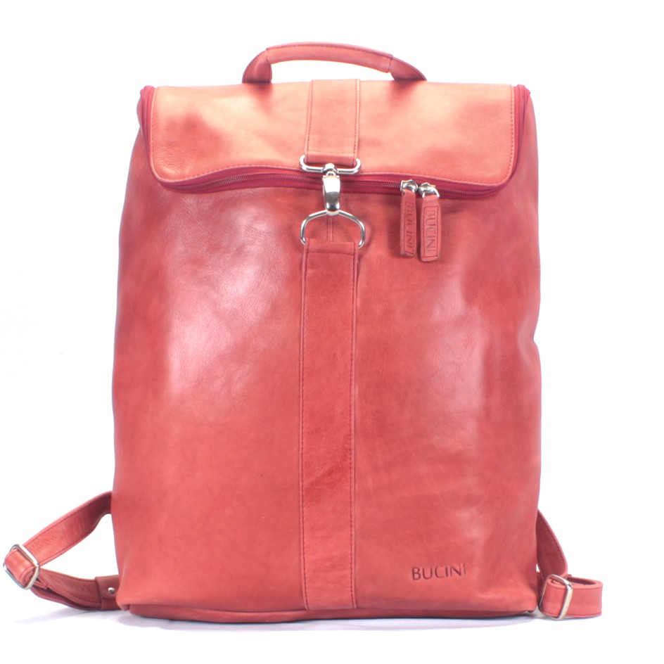 Leather Backpack I Tas Ransel Kulit Pria & Wanita BUCINI Ade Large