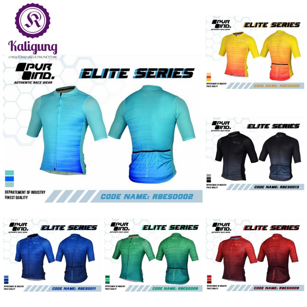 Jerseys XC Roadbike PVR ELITE SERIES I - Jersey RB Pro Visual - Jersey Road bike - Jersey Sepeda