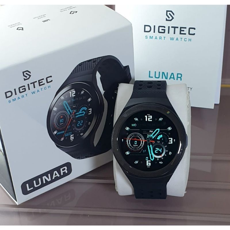 Jam Tangan Pria Wanita Digitec Lunar Original Smartwatch Water Proof