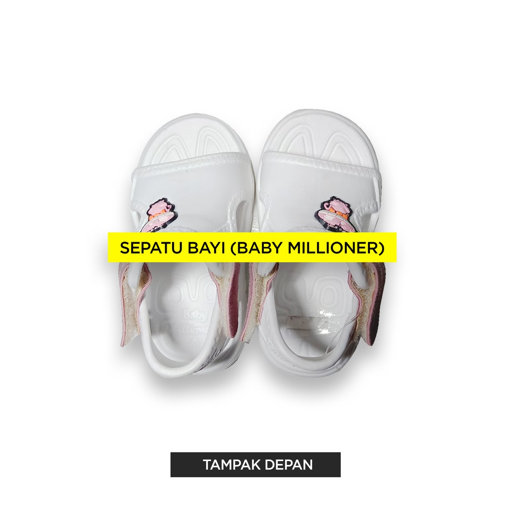 Sepatu Bayi (Baby Millioner) Warna Putih