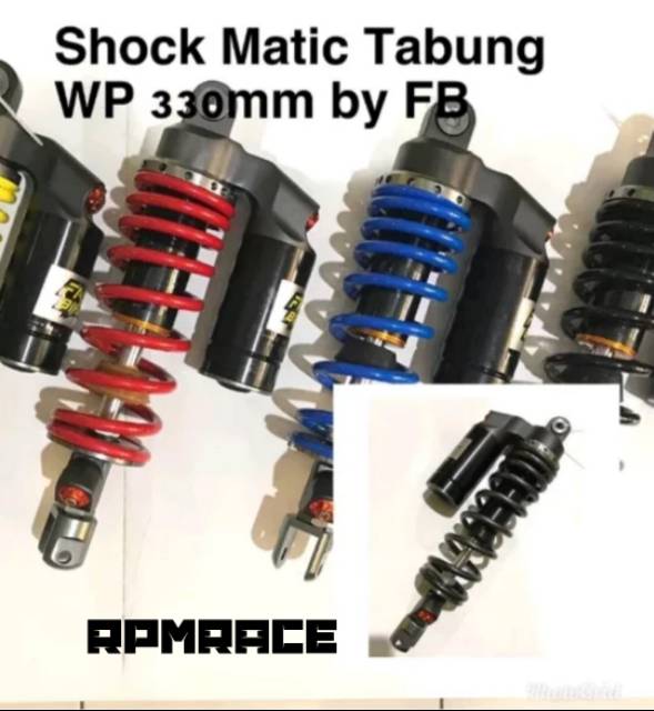 Shock Shockbreaker Belakang Tabung Atas Fastbikes Wp 330mm Honda Matic