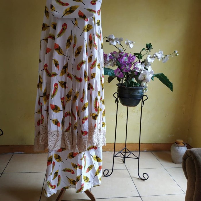 MUKENA RENDA KATUN JEPANG