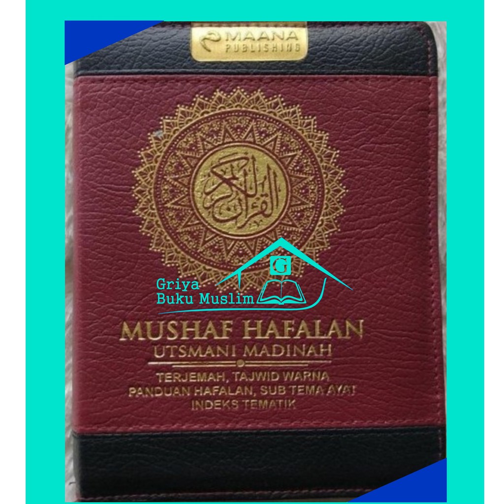 Jual Al Qur An Mushaf Hafalan Ustmani Madinah Terjemah Tajwid Resleting Ukuran A Cm X Cm