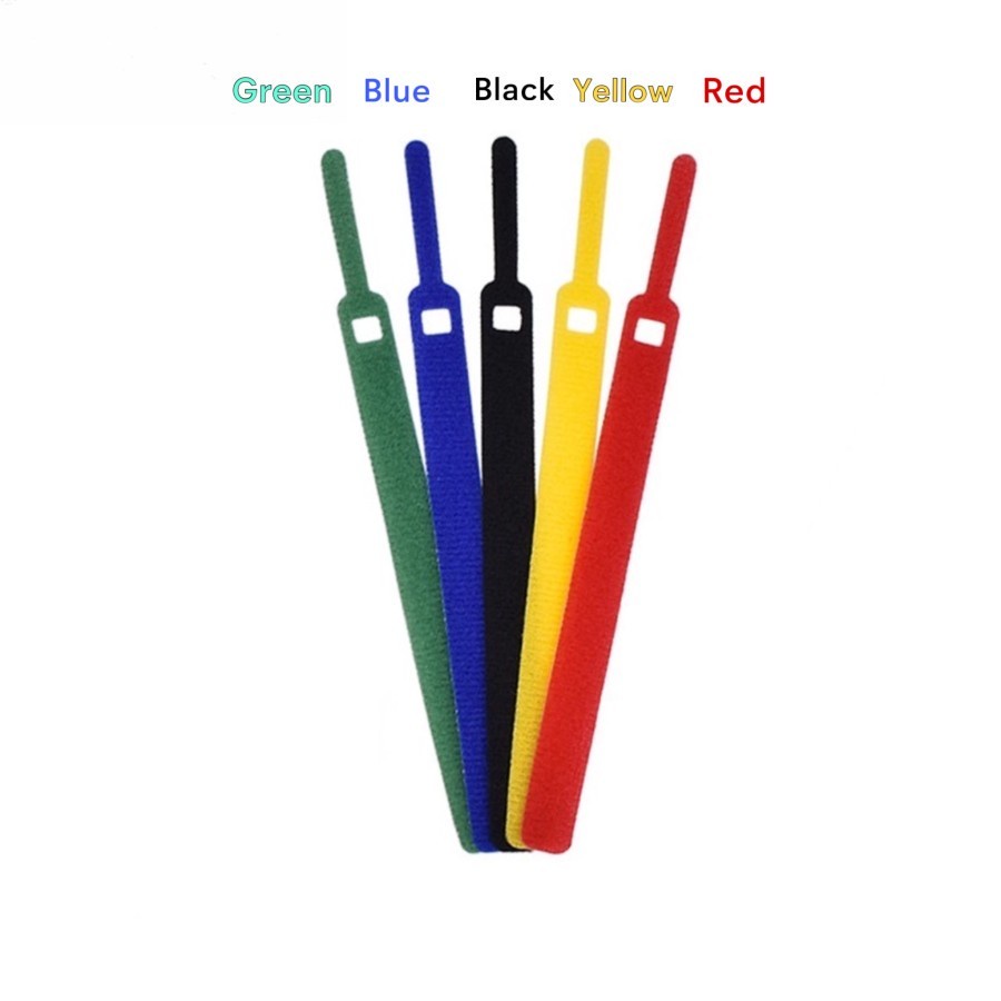 Pengikat kabel 13cm Velcro Strap DAP D-V01 Cable ties Perekat kabel