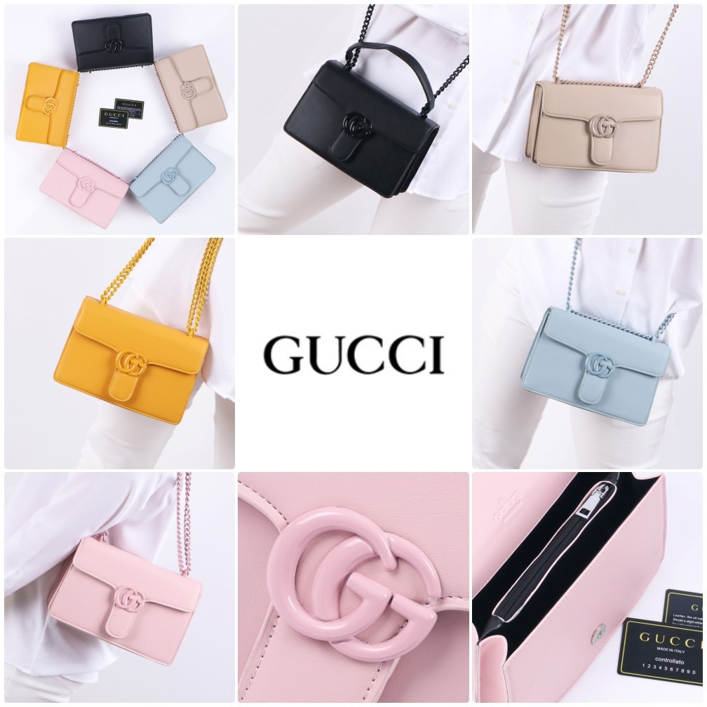 TAS SELEMPANG WANITA Gucci Marmount Mini IMPORT GOOD QUALITY