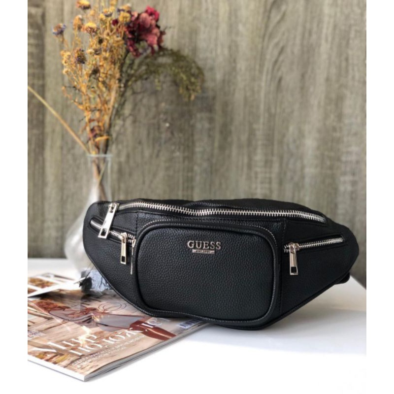 waistbag tas gowes tas pinggang olahraga tas olahraga gues tas guess olahraga guessbag original