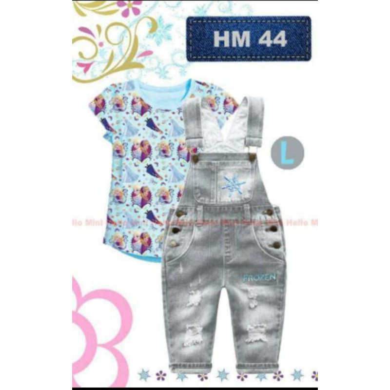 HM44 OVERALL ANAK GIRL ONLY SZ6TH