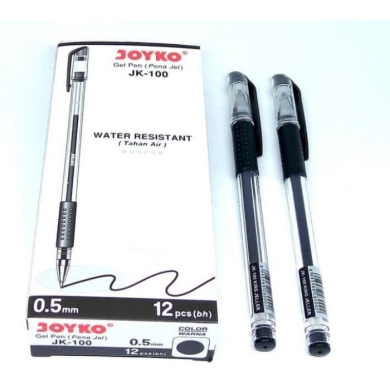 

Pulpen JOYKO GEL JK-100 Hitam