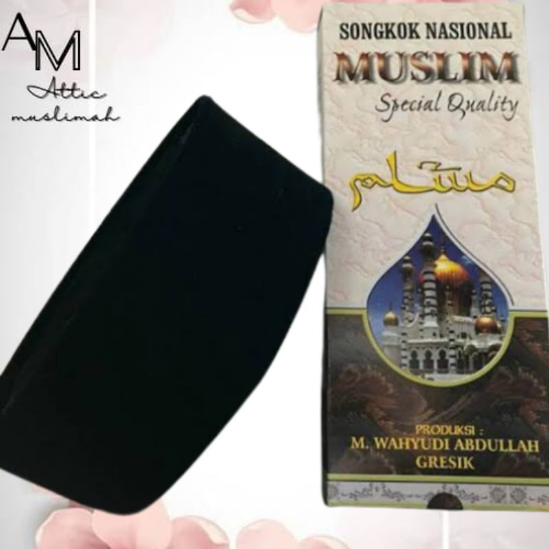 Peci Songkok nasional merek MUSLIM