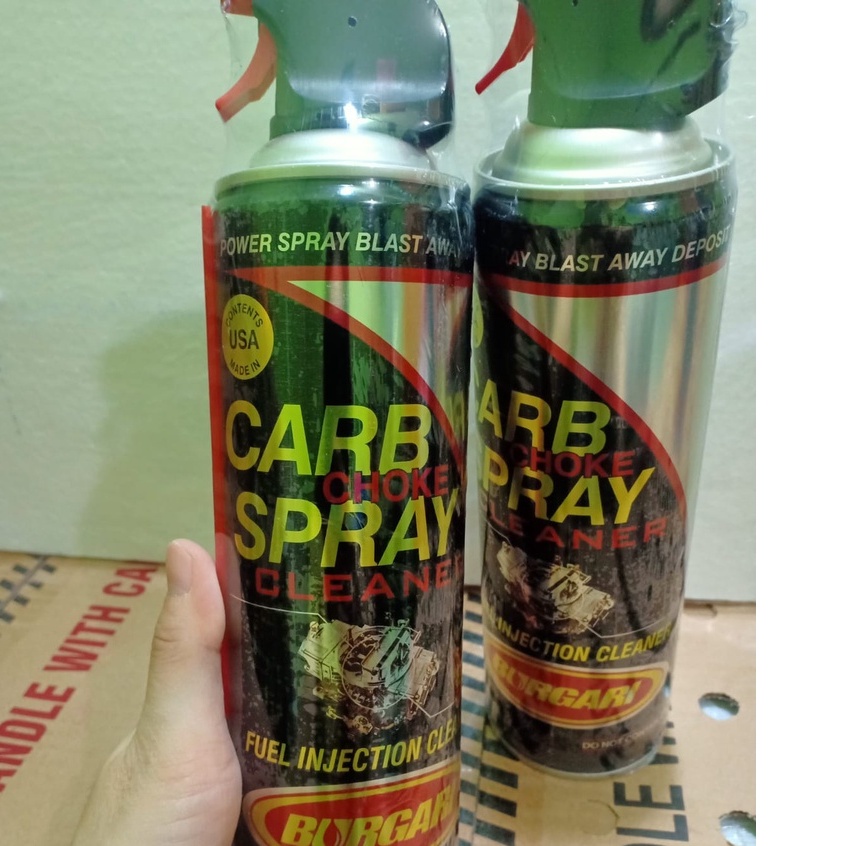 Carburator Cleaner and Injector Cleaner BURGARI CARB CLEANER 500ml (CARB CLEAN)