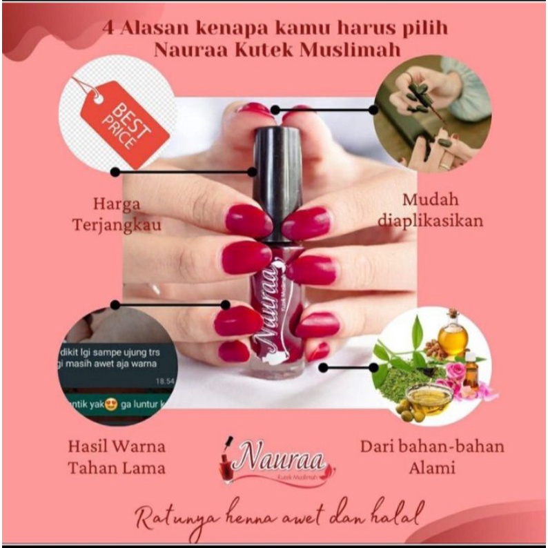 NAURA kutek halal/ NAURA