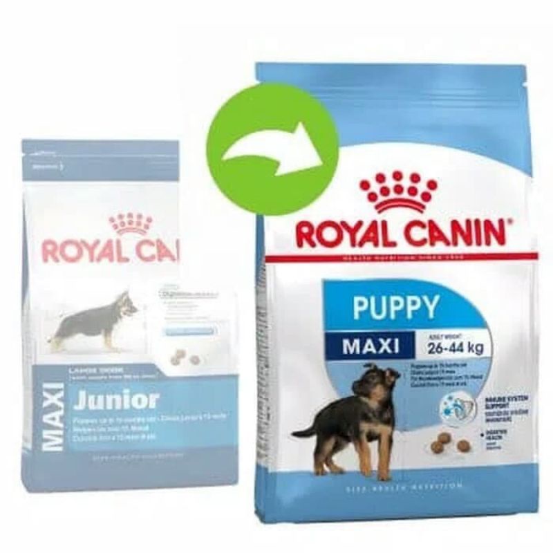 ROYAL CANIN MAXI PUPPY 4KG / DOG FOOD/ MAKANAN ANJING ROYAL CANIN PUPPY MAXI 4 KG