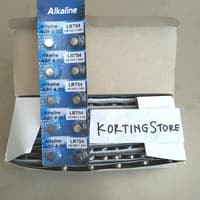 Baterai Battery Button Cell AG5 LR48 LR754 393 SR754 L754F Batre Jam