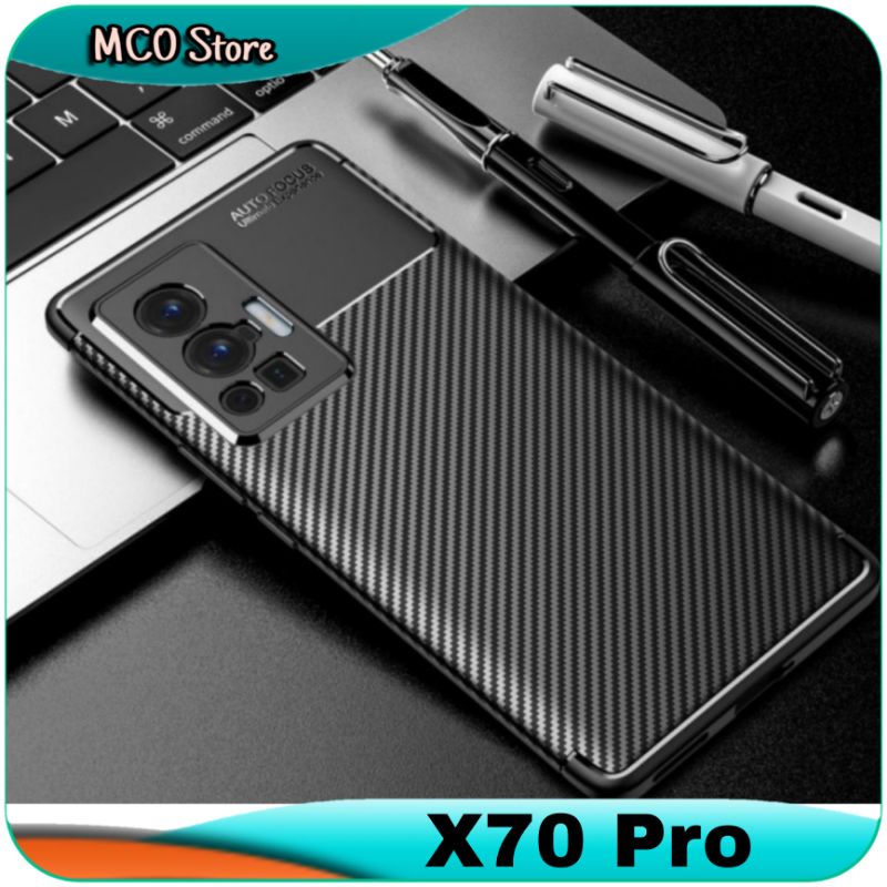 Vivo X70 Pro X 70 Pro New Original Carbon Slim Fit Case Soft Cover