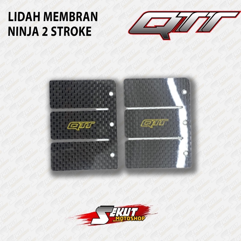 Lidah Membran Karbon Ninja RR R SS QTT Racing