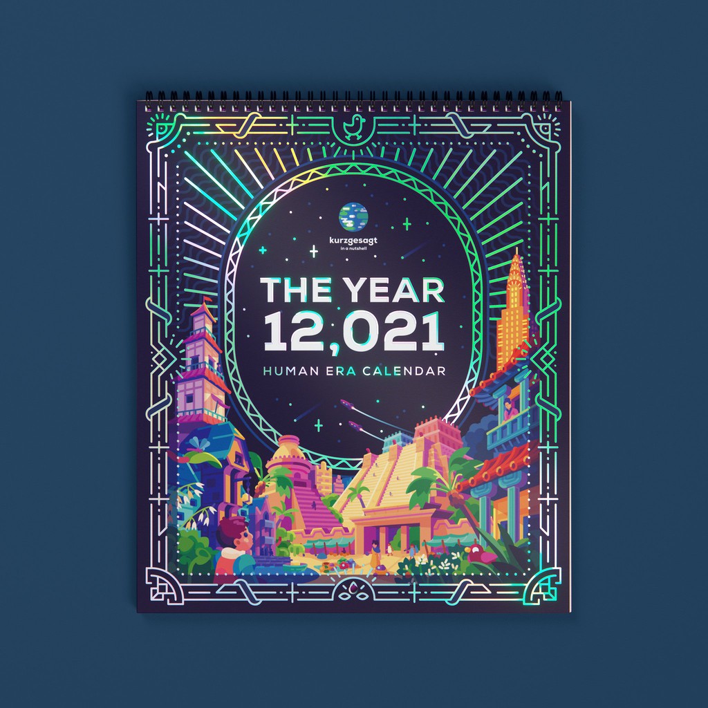 

Kalender 12021 Kurzgesagt - Calendar Kurzgesagt 12021