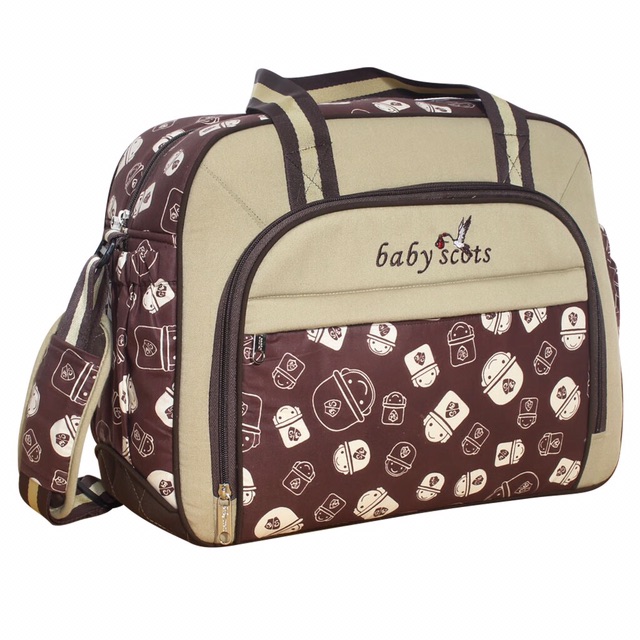 New!!!!  Tas bayi besar SCOT print / tas jinjing bayi baby scot