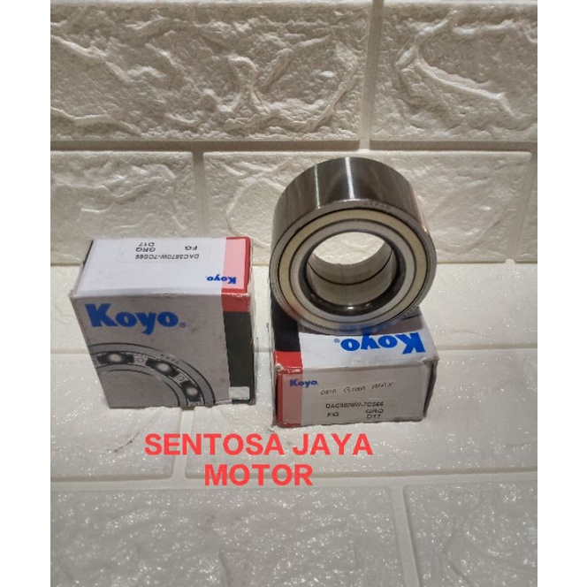 Bearing / Laher / Lahar Roda Depan All new Avanza Xenia Grand max 2012 Up Non Abs Koyo Japan Original